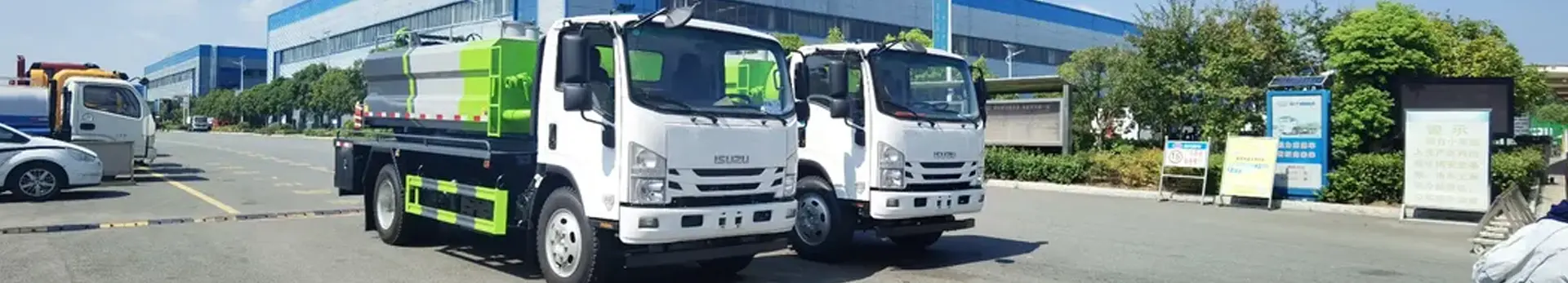 Sewer cleaning truck Key Features