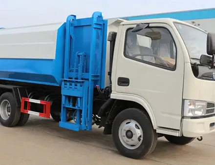 Side Loader Garbage Truck