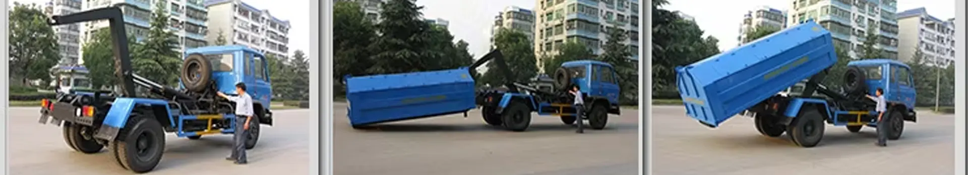Swing Arm Garbage Truck Key Features