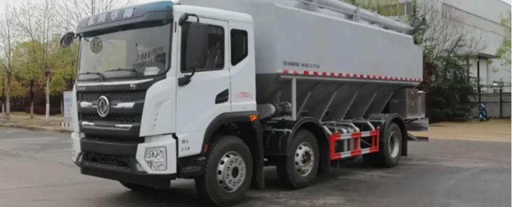 Bulk Fodder Transport Trucks Video