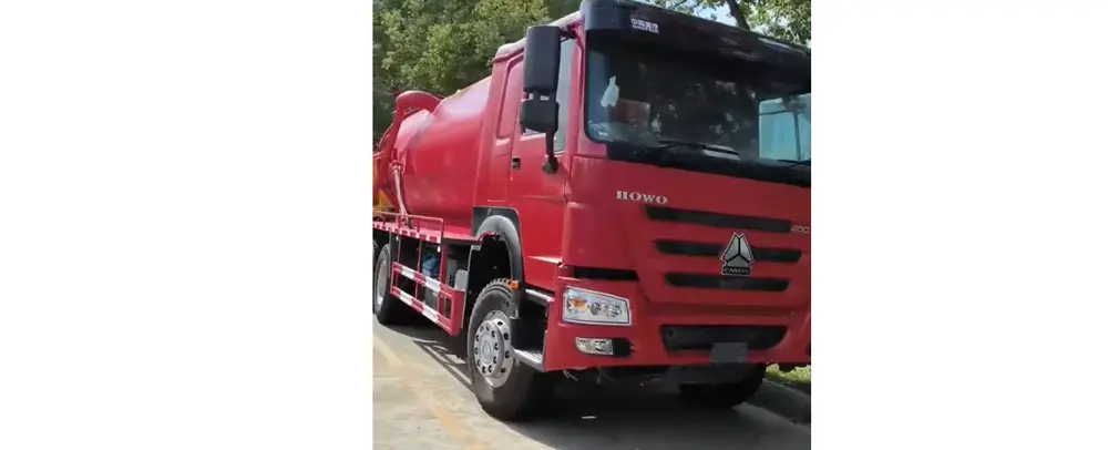 Fecal suction truck Video