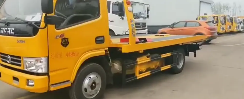 Flatbed Wrecker Trucks Video