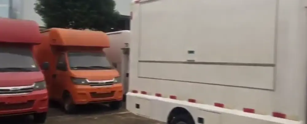 Mobile food truck Video