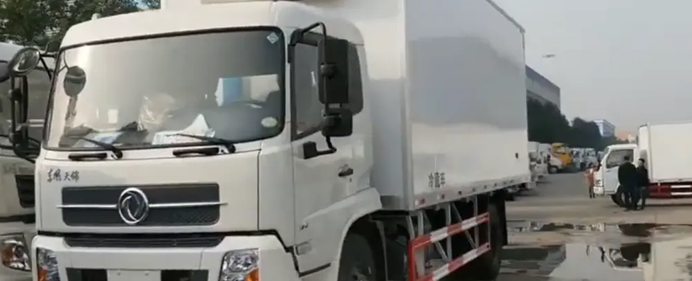 Refrigerator truck Video