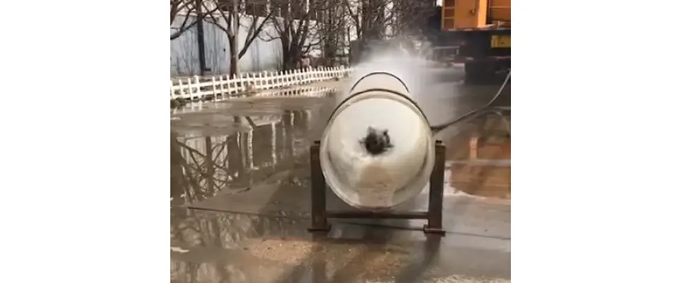 Sewage suction truck Video