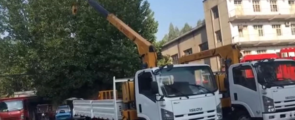 Truck Mounted Crane Video