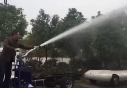 Sprinkler Truck Video 8