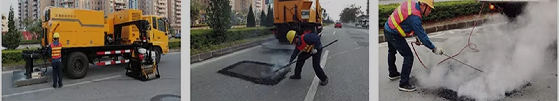 Asphalt Pavement Hot Recycling Repair Truck  Key Features