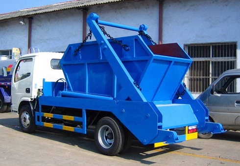 Swing Arm Garbage Truck