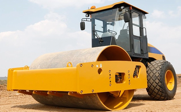 road construction roller
